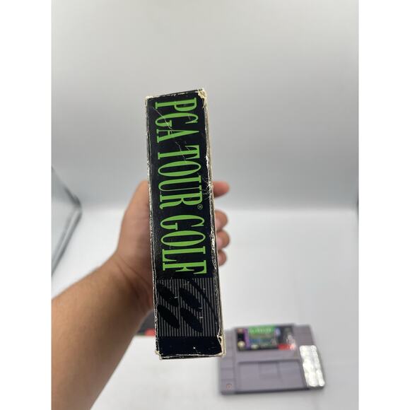 PGA Tour Golf Super Nintendo SNES Complete with Manual VTG Video Game - Picture 8 of 14